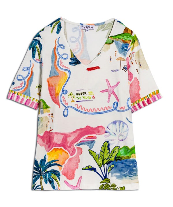 Fuego - T-Shirt under the palm