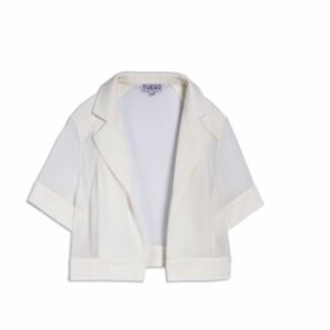 Fuego - Bolero white chiffon