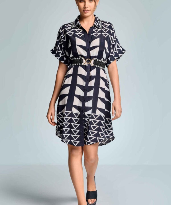 Iconique - Dress triangle print Elisa