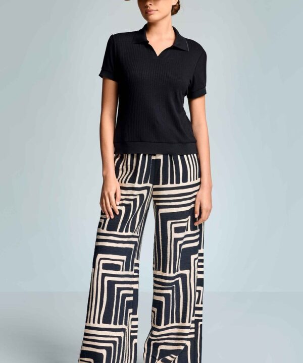 Iconique - Palazzo geometric print Lucy