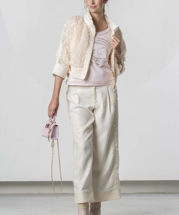 Elisa Cavaletti - Pants sequince and lace