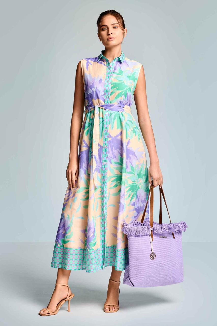 Iconique - Dress long multi Kate