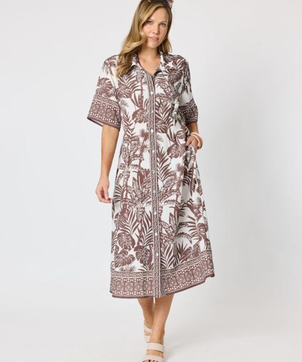 Hammock & Vine - Dress Palm long with belt