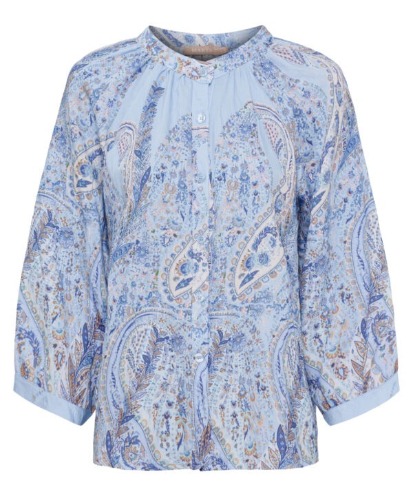 Marta du Chateau - Shirt long sleeves paisley print