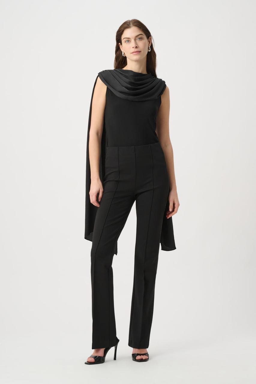 JOSEPH RIBKOFF Pant flared with rhinestones side