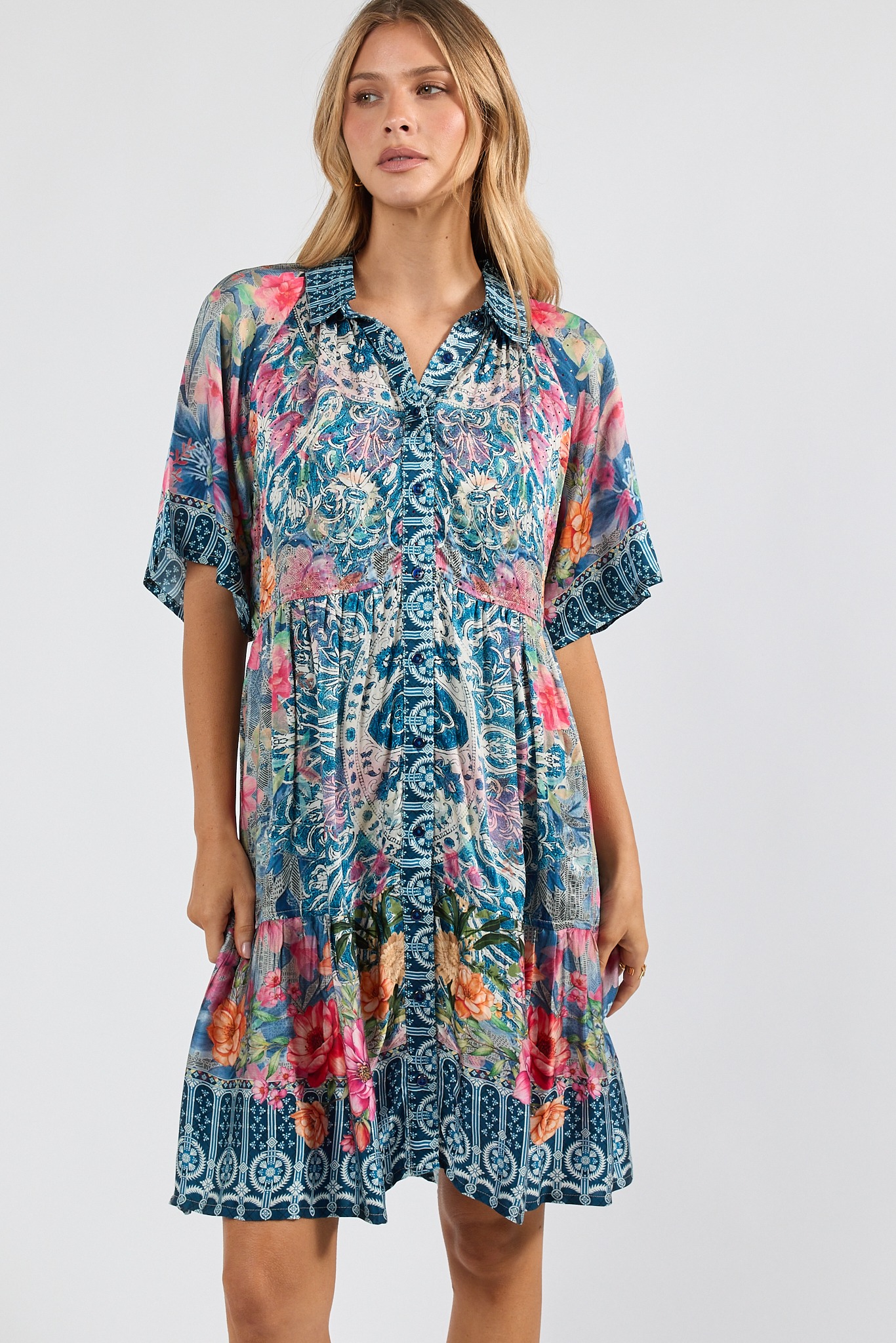 Lulasoul - Dress La Maroma satin beads
