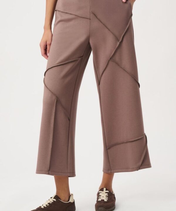 JOSEPH RIBKOFF Pant wide leg with embellished seams